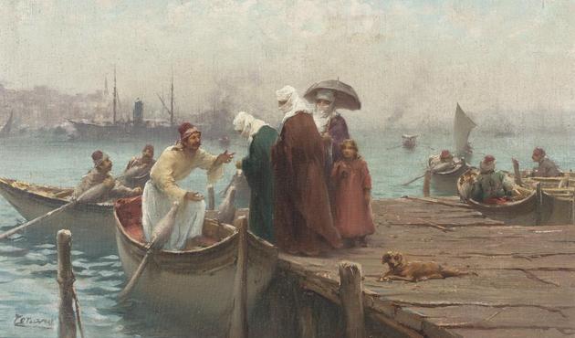 Fausto Zonaro’nun eseri 600 Bin TL’ye satıldı