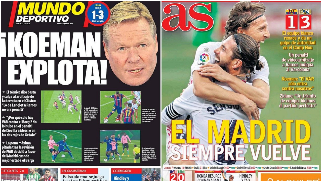 Koeman patlaması!