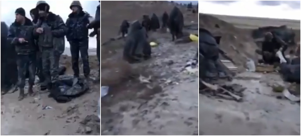 Ermeni askerleri aç, susuz, perişan
