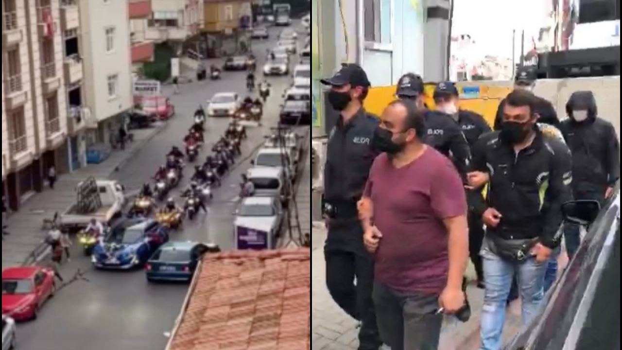 İstanbul'daki düğün konvoyuna ceza yağdı