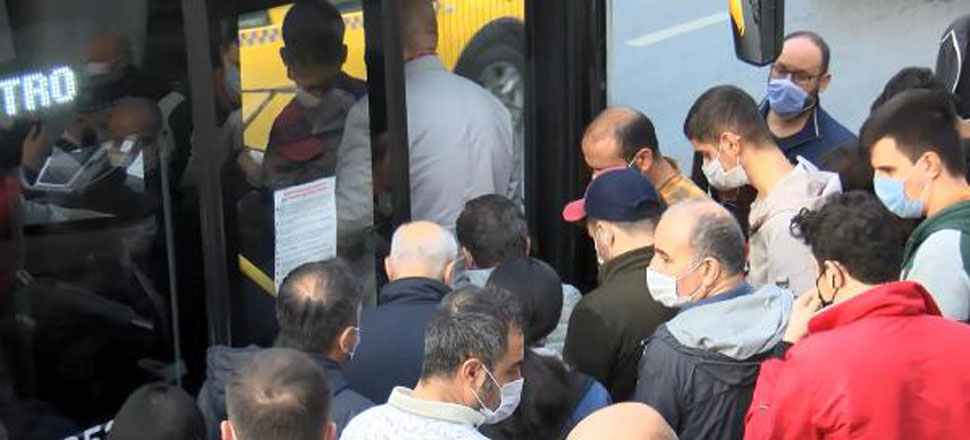 İstanbul'da toplu ulaşım bildiğiniz gibi!