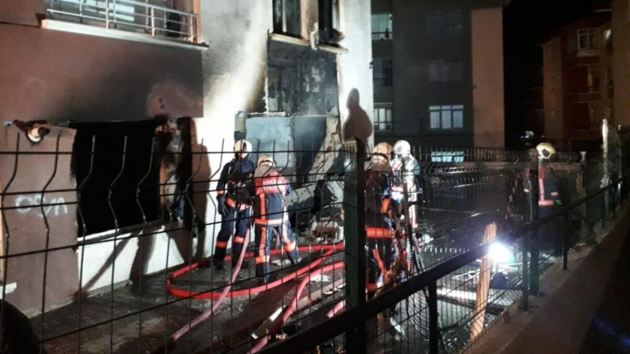 Ankara güne patlama sesiyle uyandı