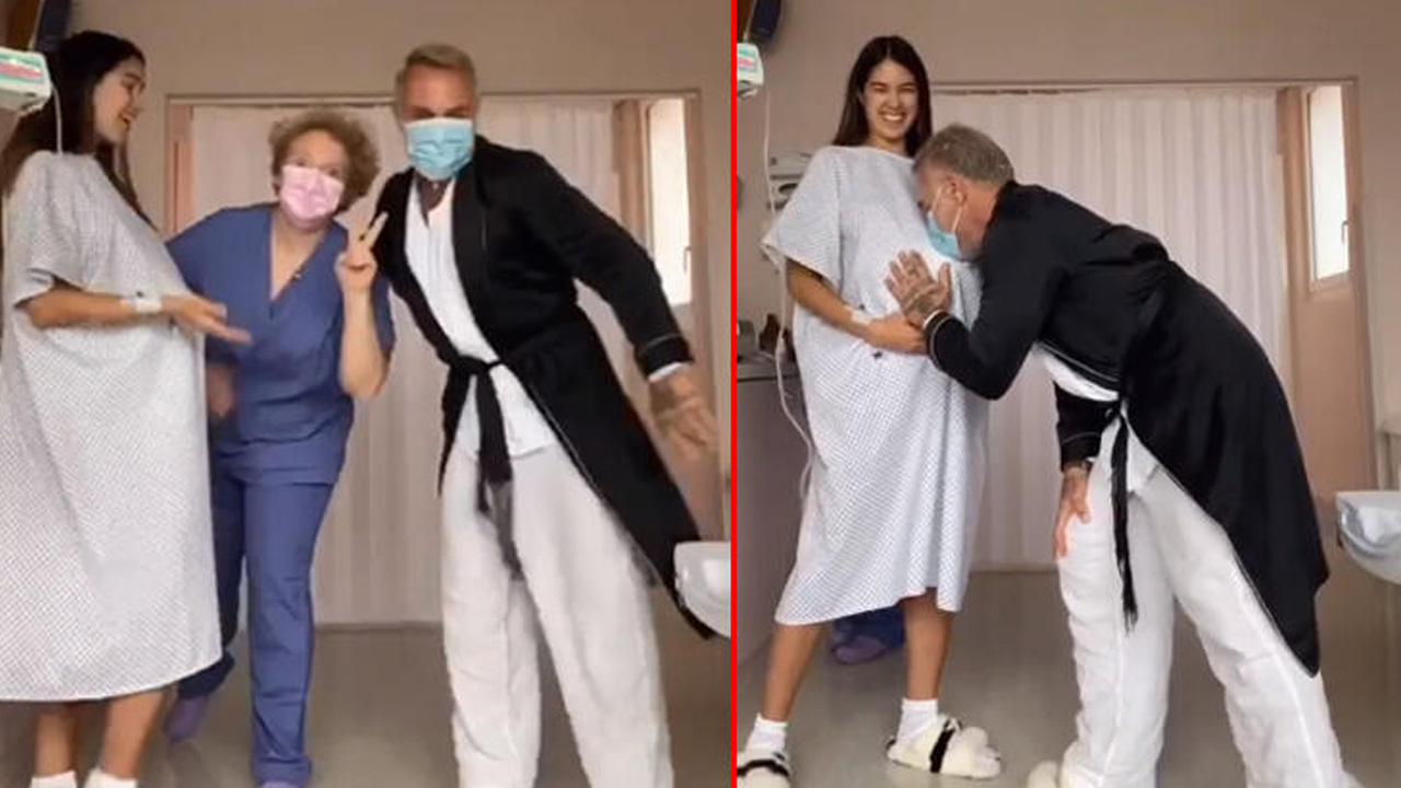 Gianluca Vacchi ve sevgilisi doğuma dans ederek gitti!