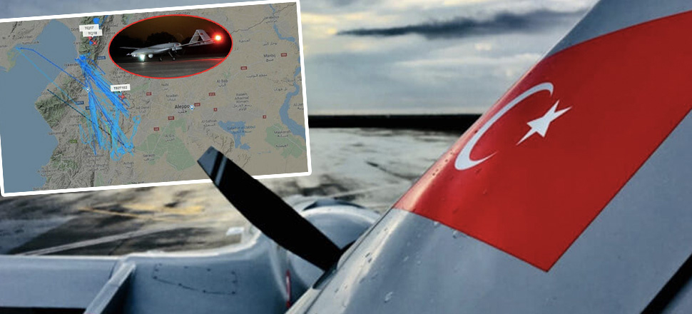 Aynı anda 3 Türk SİHA'sı Hatay semalarında devriye atmaya başladı!