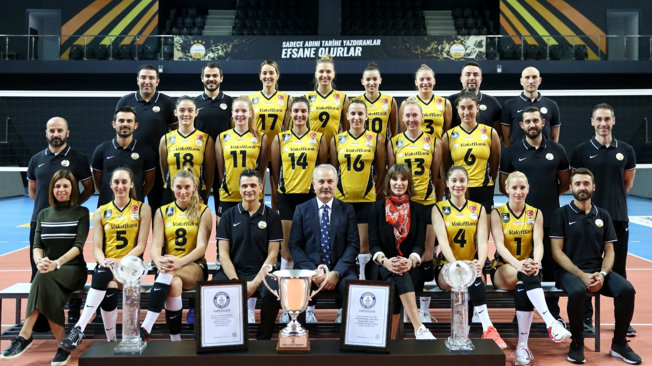 VakıfBank ikinci kez Guinness rekoru kırdı