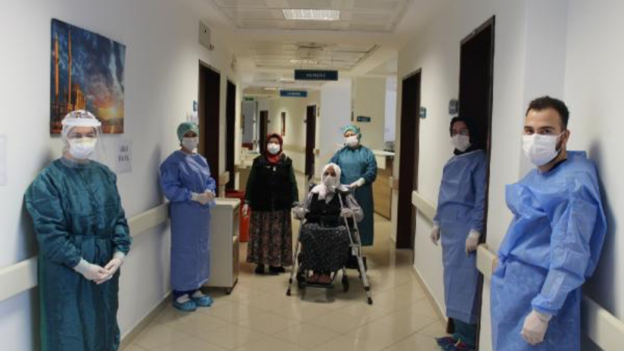 Asırlık çınar koronavirüsü yendi