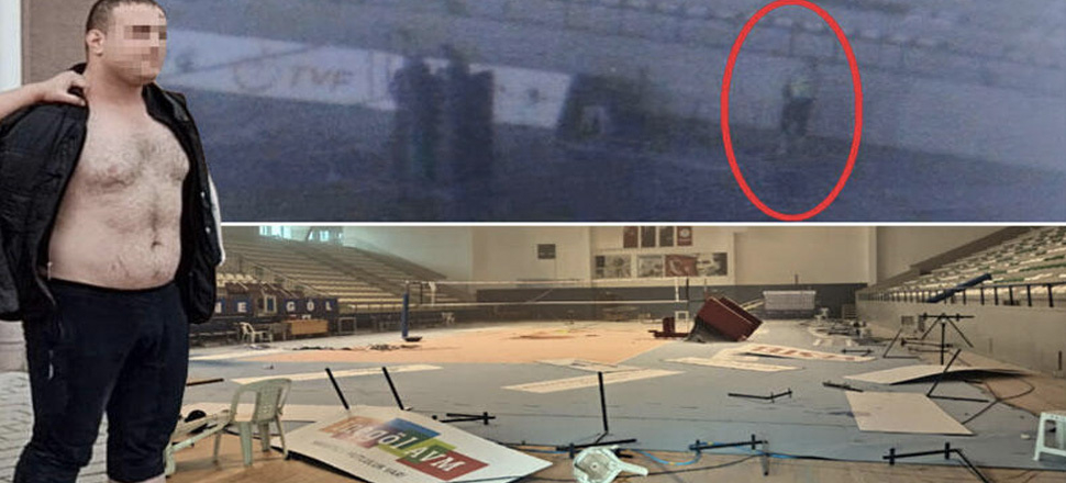 Eski halterci spor salonunu talan etti!