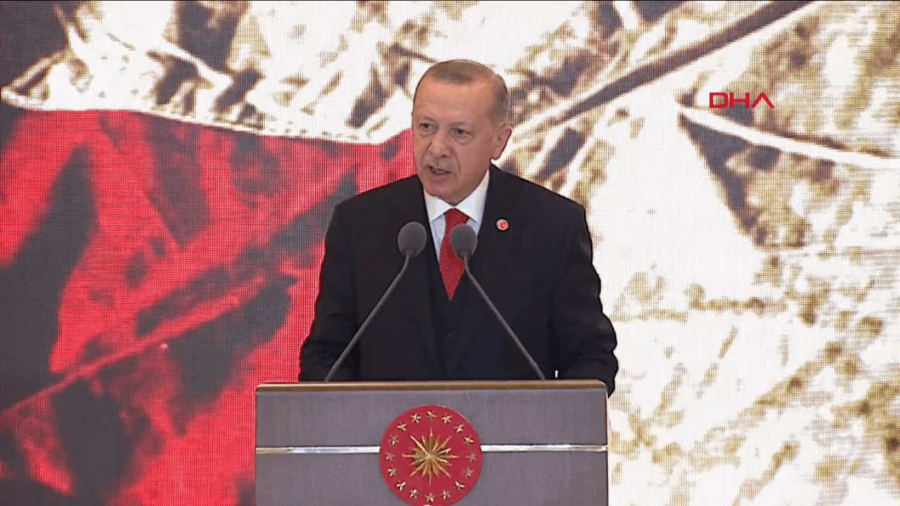 Cumhurbaşkanı Erdoğan: Davamız Türkiye'nin mevcut haklarının elinden alınmamasıdır