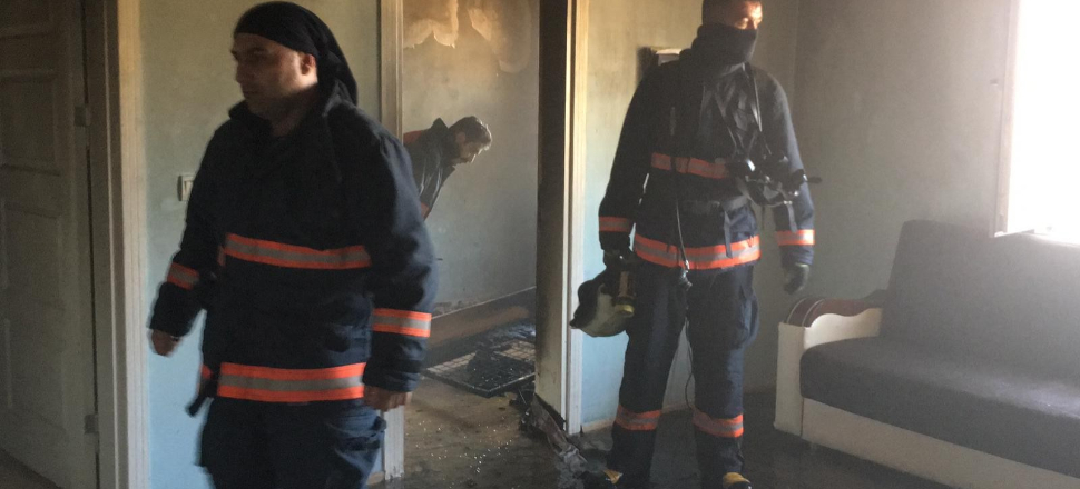 8 aylık bebek yanarak can verdi