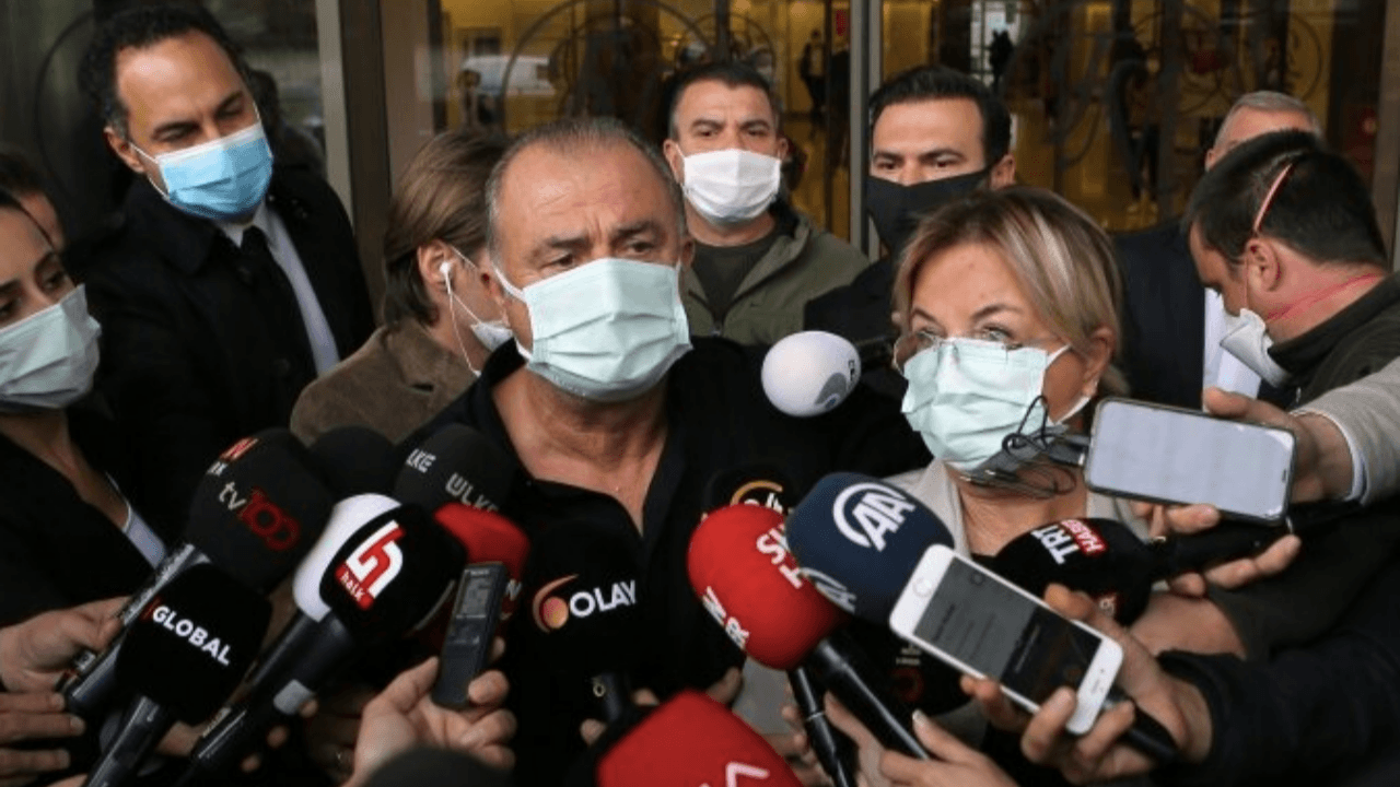 Fatih Terim'den Mesut Yılmaz'ın ailesine taziye ziyareti
