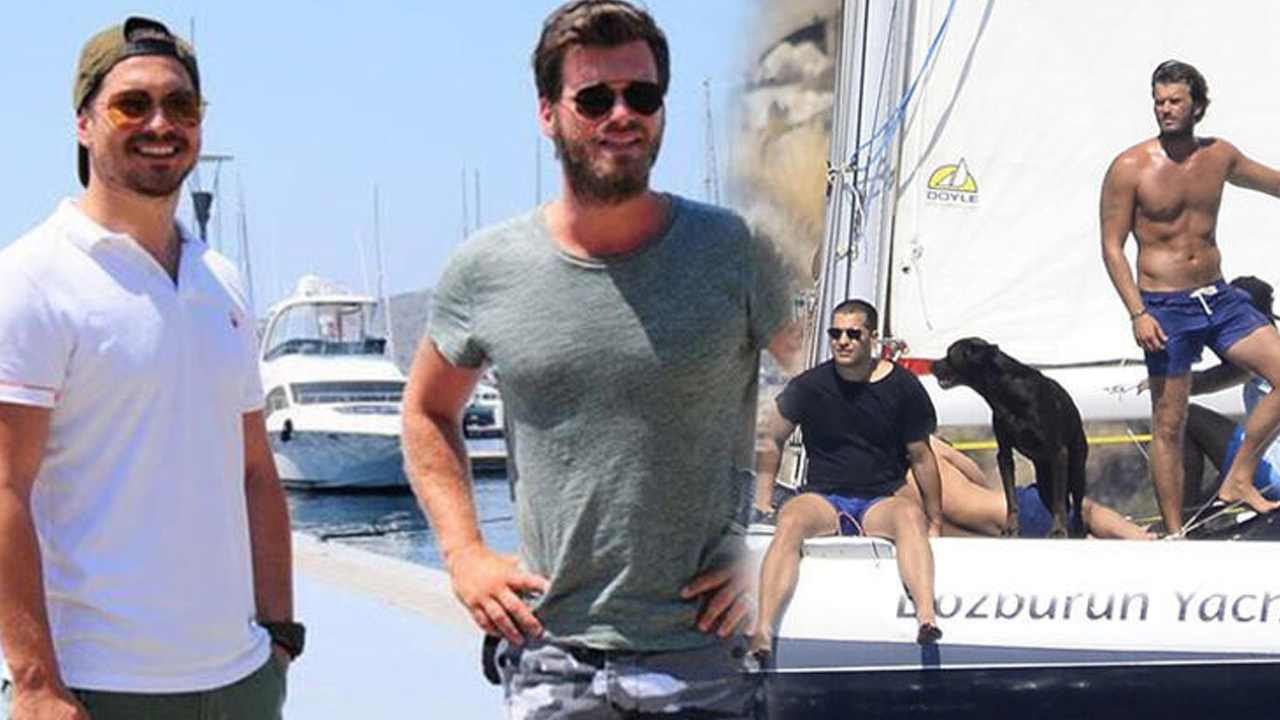Kıvanç Tatlıtuğ ve Çağatay Ulusoy'un balık sevdası!