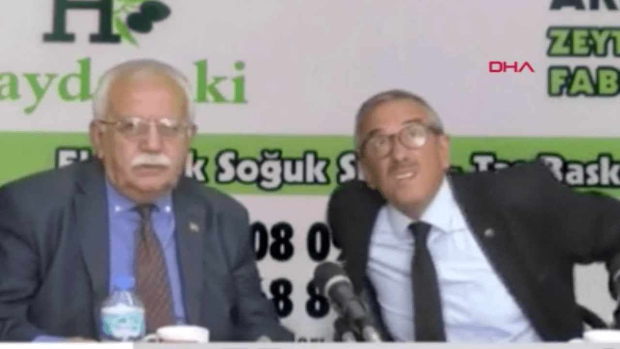 Canlı yayın esnasında depreme yakalandılar