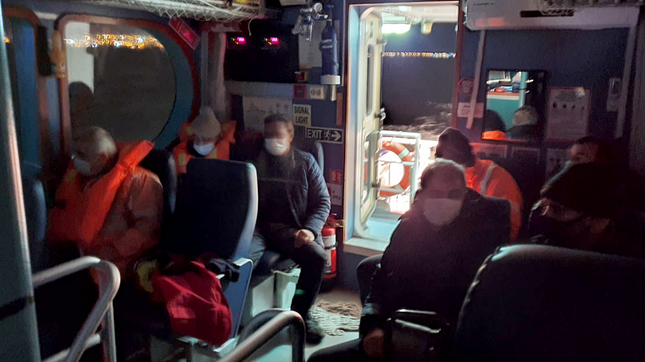 Büyükçekmece'de balıkçı teknesi battı
