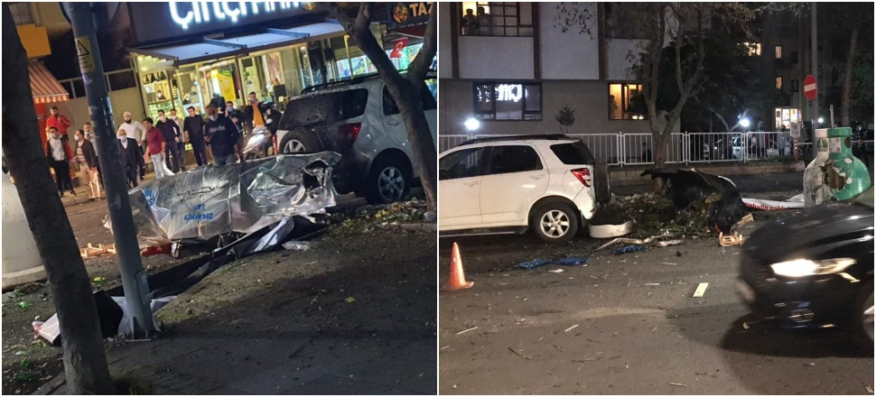 İstanbul Ataşehir'de şiddetli patlama