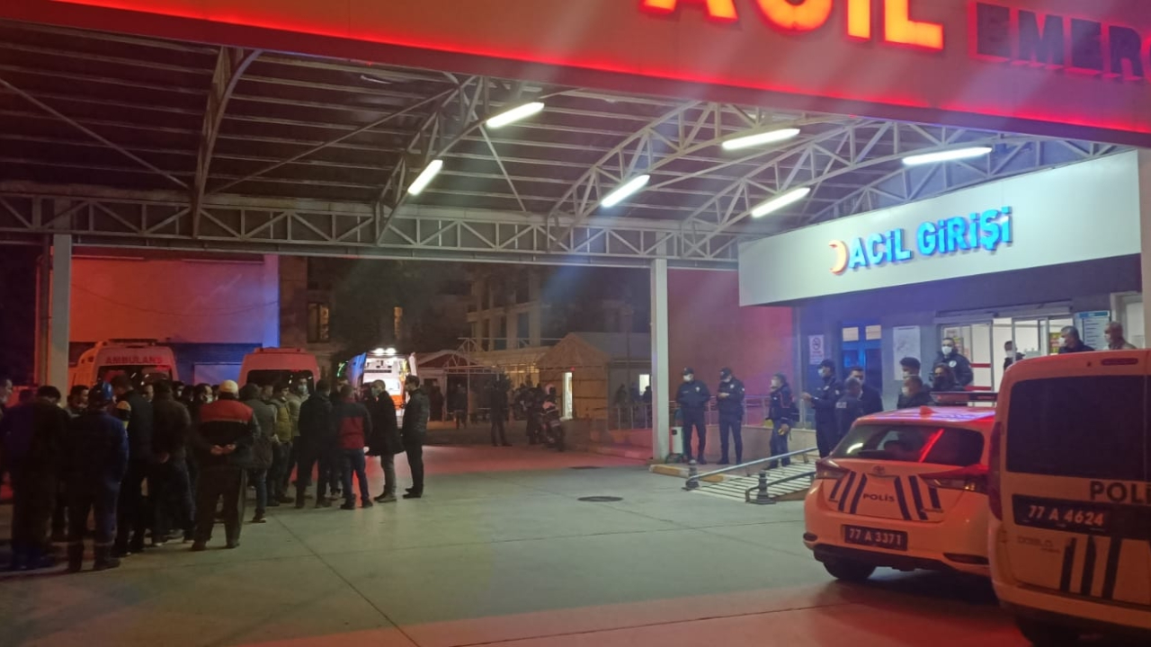 Yalova'da tersanede patlama