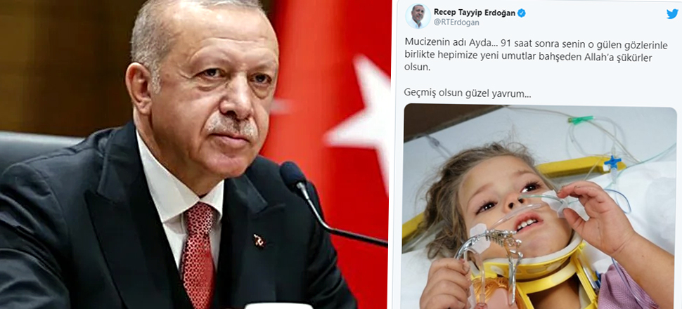 'Geçmiş olsun güzel yavrum...'