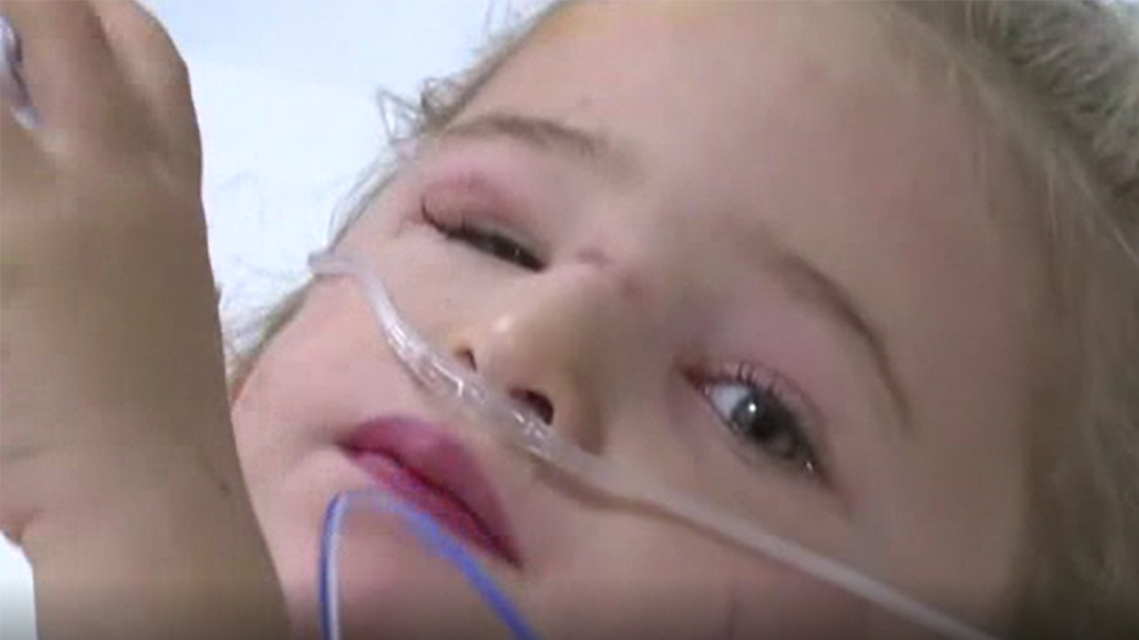 İşte minik Elif'in hastaneden ilk görüntüleri