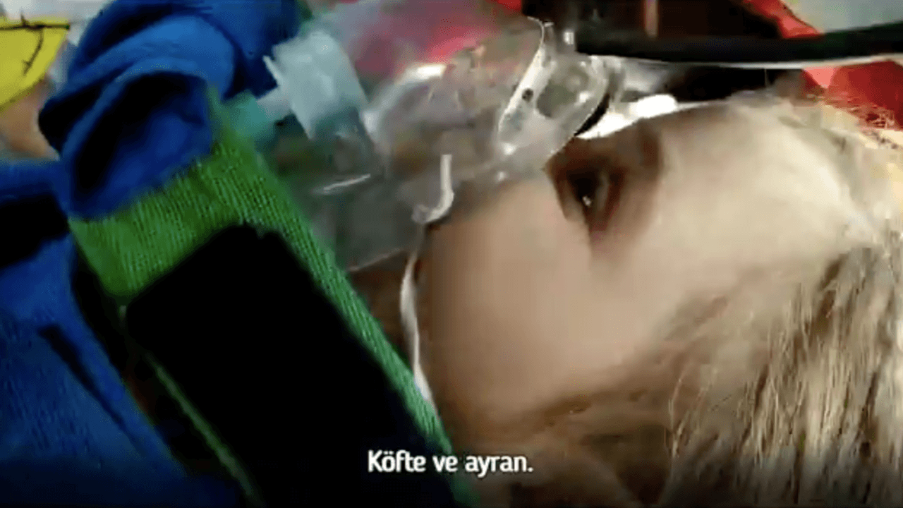 "Ayda’nın acıyan bir yeri yok. Köfte ve ayran istiyor"