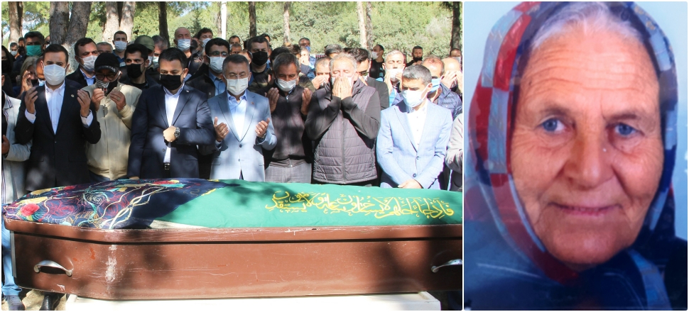 Tsunamide ölen yaşlı kadına veda