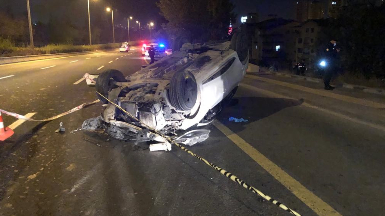 Başkent’te otoyolda kanlı hesaplaşma: 1 ölü 1 yaralı