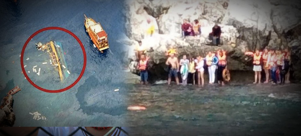 Alanya'da tur teknesi battı! 1 kişi hayatını kaybetti...