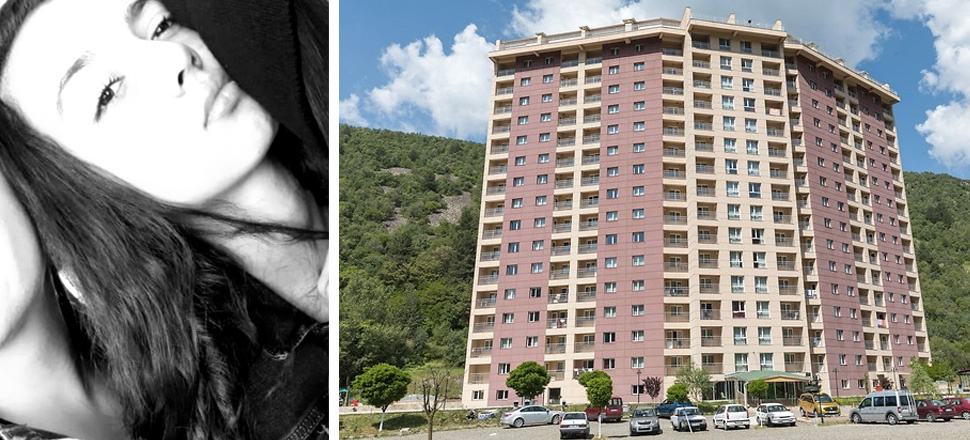 17 yaşındaki Gamze Açar otelin beşinci katından düşerek hayatını kaybetti!