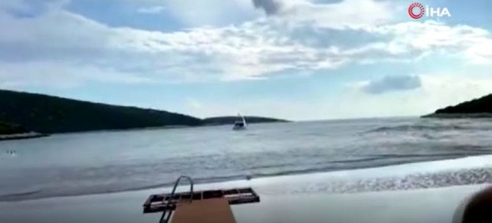 Saniyeler sürdü! Dehşet tsunaminin yeni görüntüleri