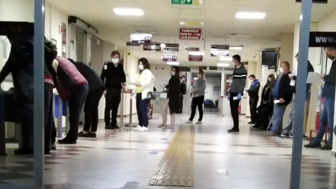 Aydın'da hastanelerde Kovid-19 yoğunluğu