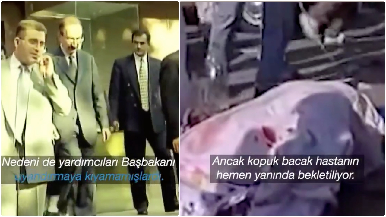 Eski Türkiye'den deprem manzaraları