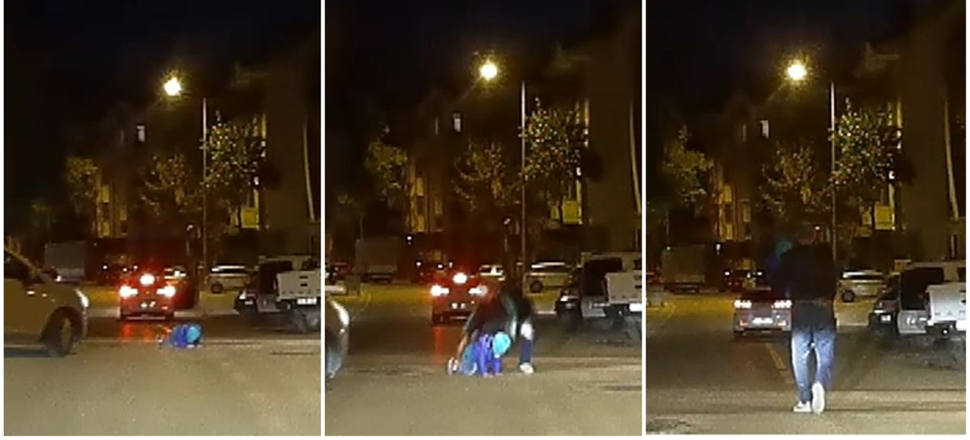 3 yaşındaki çocuk seyir halindeki arabadan düştü