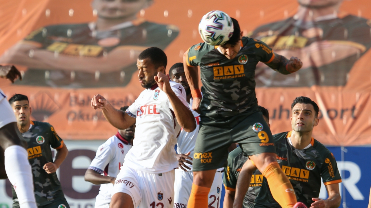 Alanyaspor&Trabzonspor yenişemedi