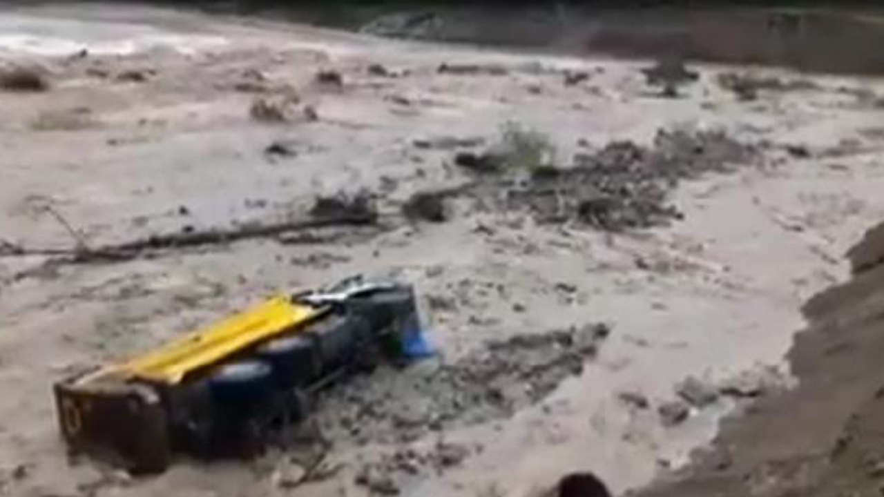 Giresun'daki Mursal Deresi yine taştı!