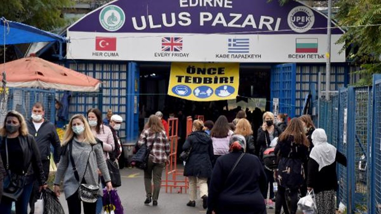 Edirne'ye Bulgar turist akını devam ediyor
