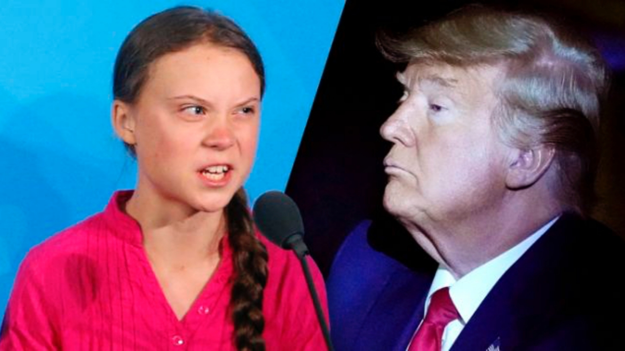 Greta Thunberg, Trump'ı alaya aldı