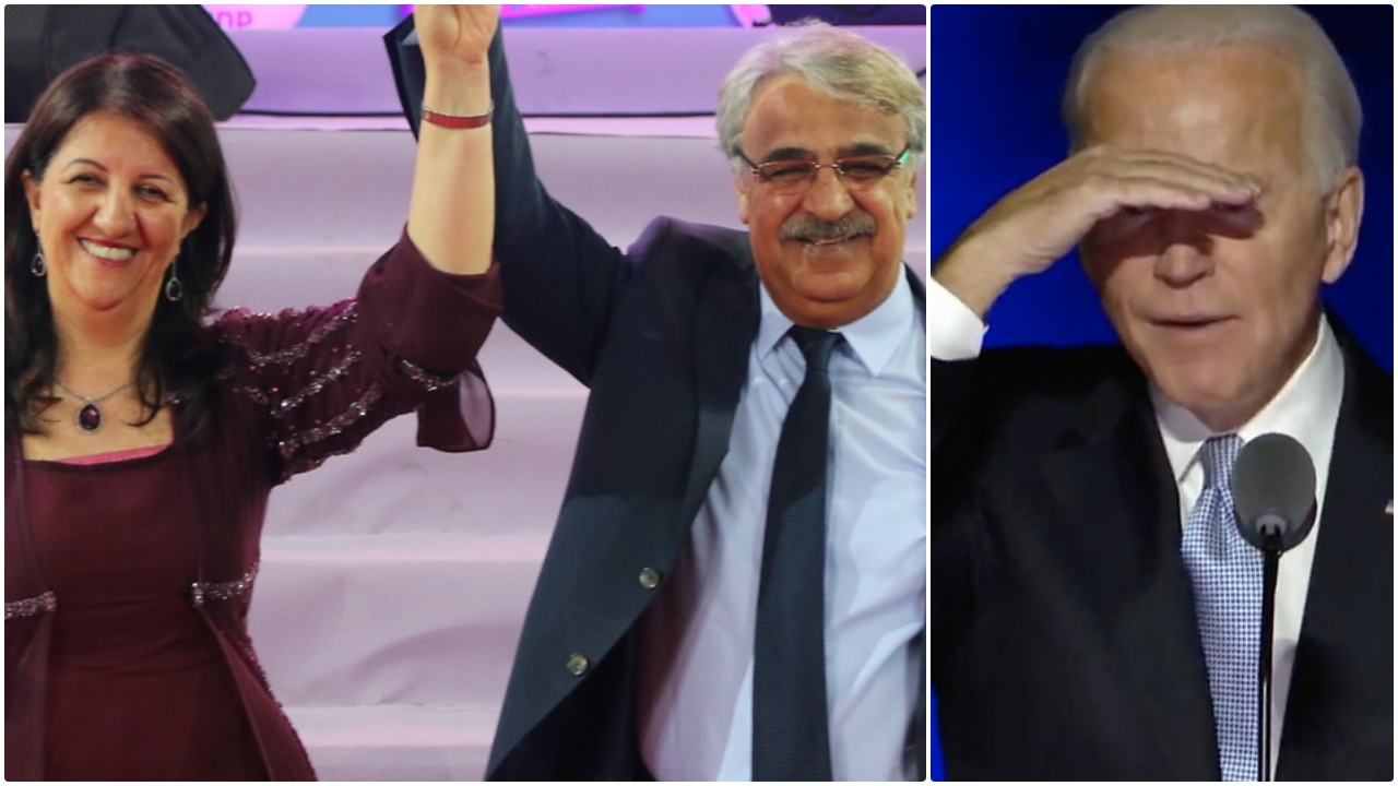 Biden'a ikinci kutlama HDP'den