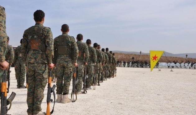 Teröristler Öcalan posterleri altında yemin etti