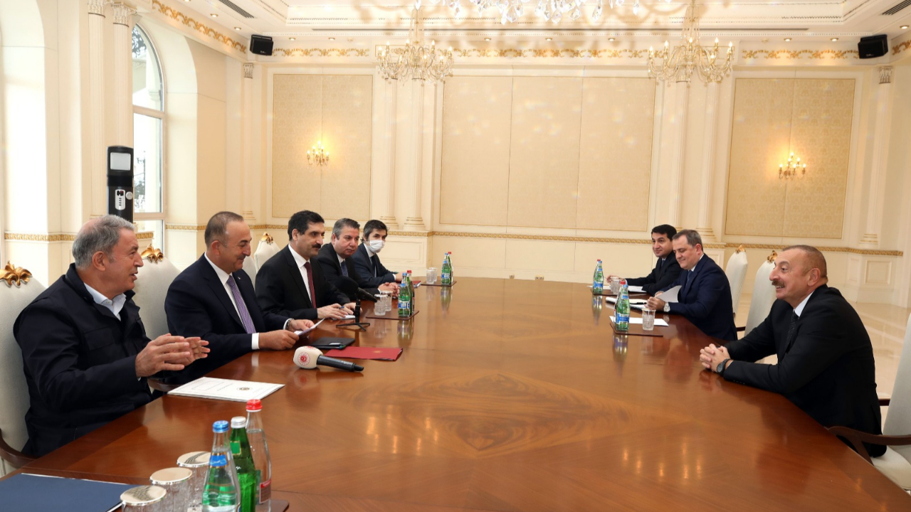 Şuşa zaferinin ardından soluğu Aliyev'in yanında aldılar