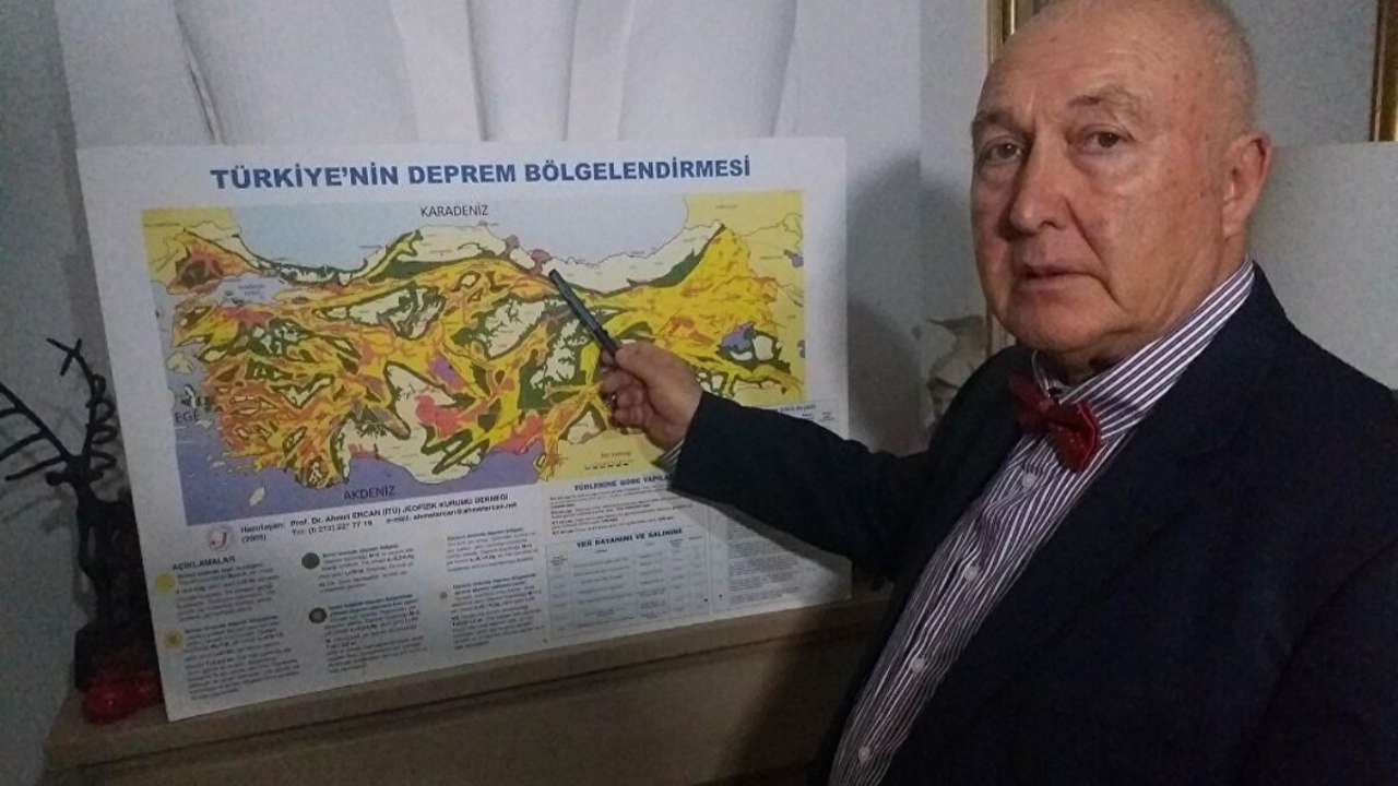 Prof. Ercan'dan o kente 7.8'lık deprem uyarısı