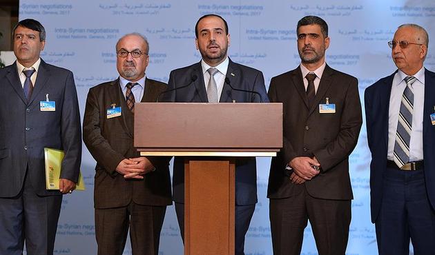 Suriyeli muhalifler kanıtları Mistura'ya sundular