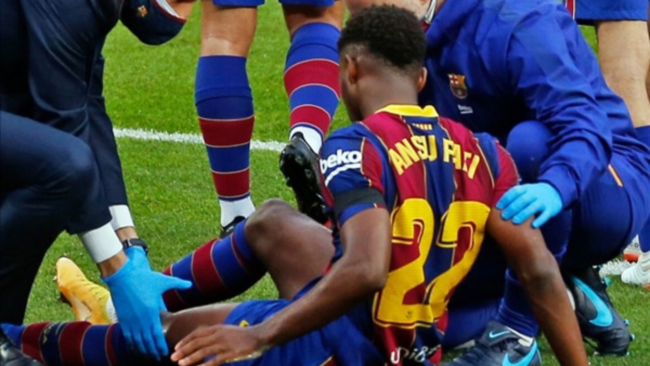 Barcelona'nın yeni yıldızı Ansu Fati 4 ay yok