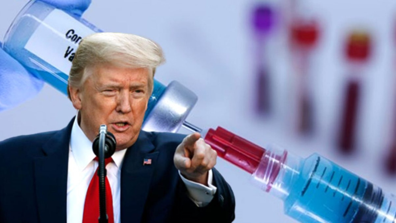 Trump'tan şoke eden aşı iddiası!