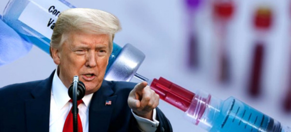 Trump'tan şoke eden aşı iddiası!