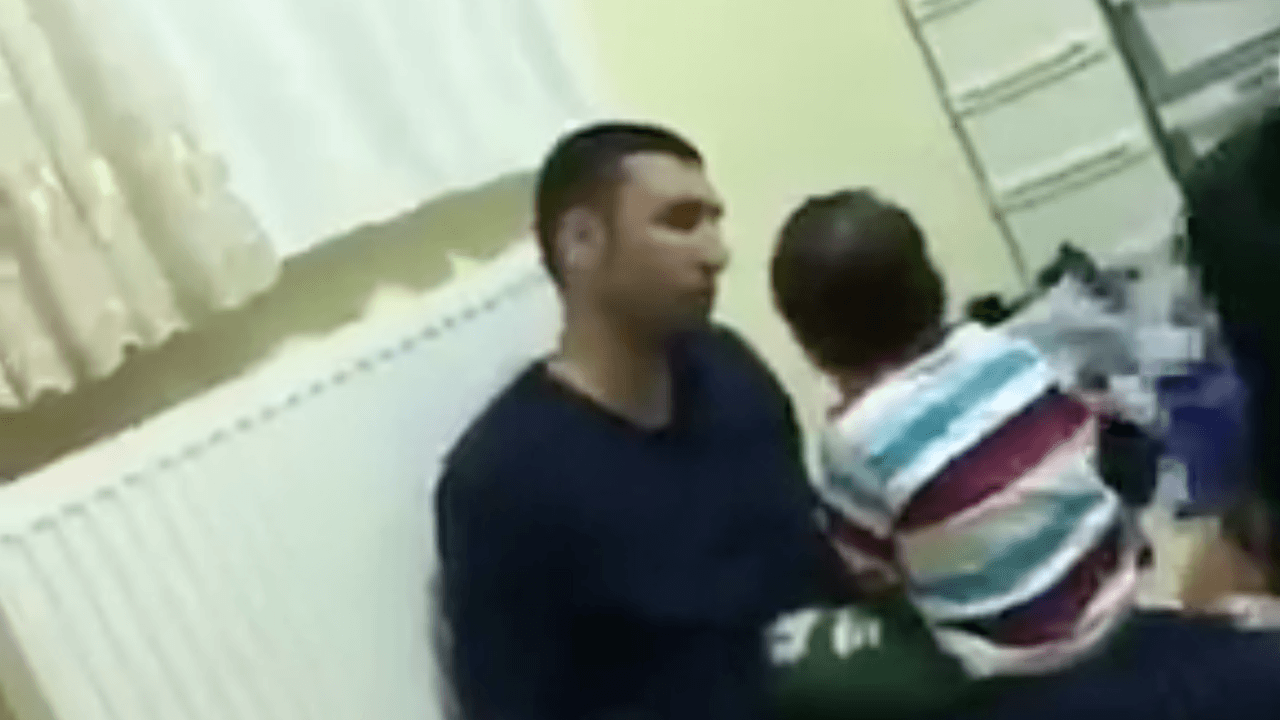 Şehit Kaymakam'ın yürek burkan görüntüsü
