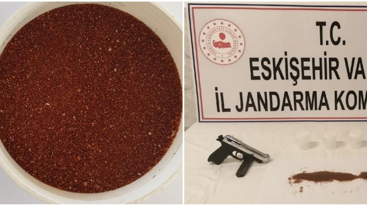 Eskişehir'de satmak isterken yakalandı