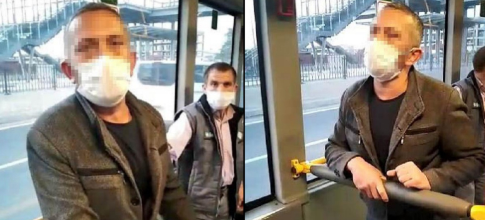 Bursa'da halk otobüsünde iğrenç olay