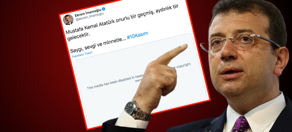 '10 Kasım' videosu telife takıldı