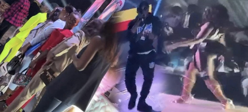 Mühürlenen gece kulübünde "Miss Uganda" güzellik yarışması