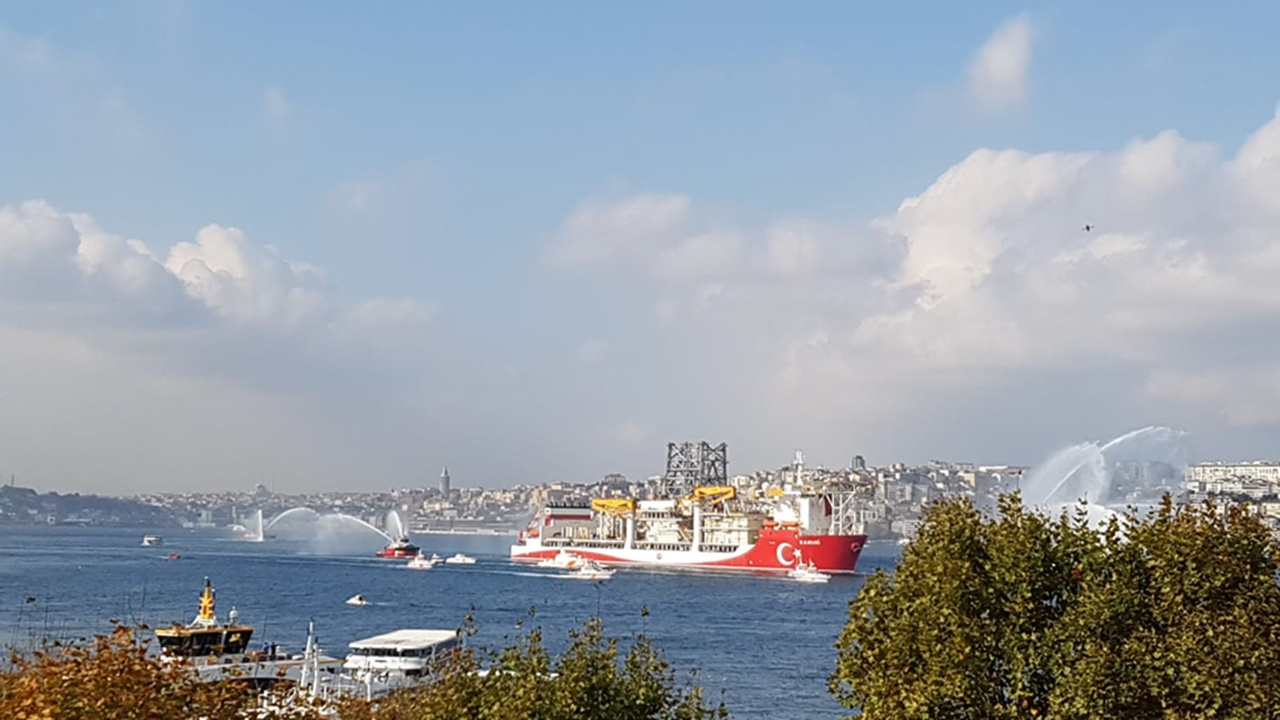 Kanuni Karadeniz'de göreve başlıyor