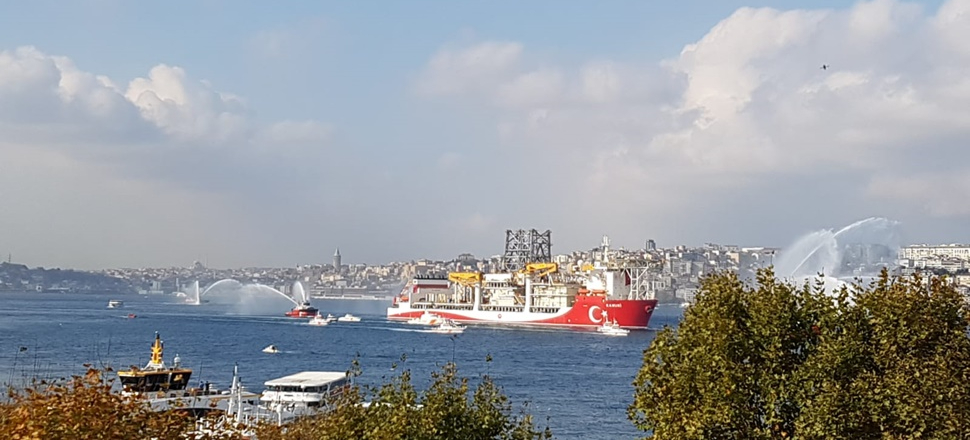 Kanuni Karadeniz'de göreve başlıyor