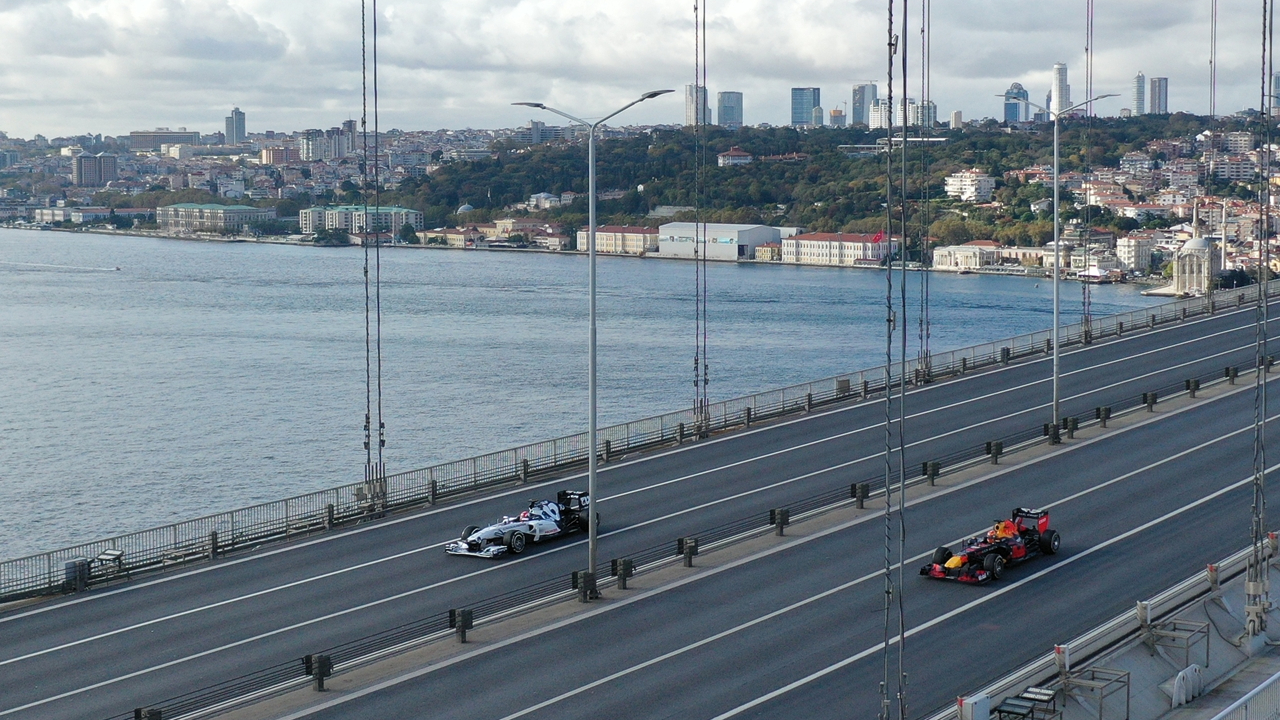 Formula 1'den İstanbul paylaşımı